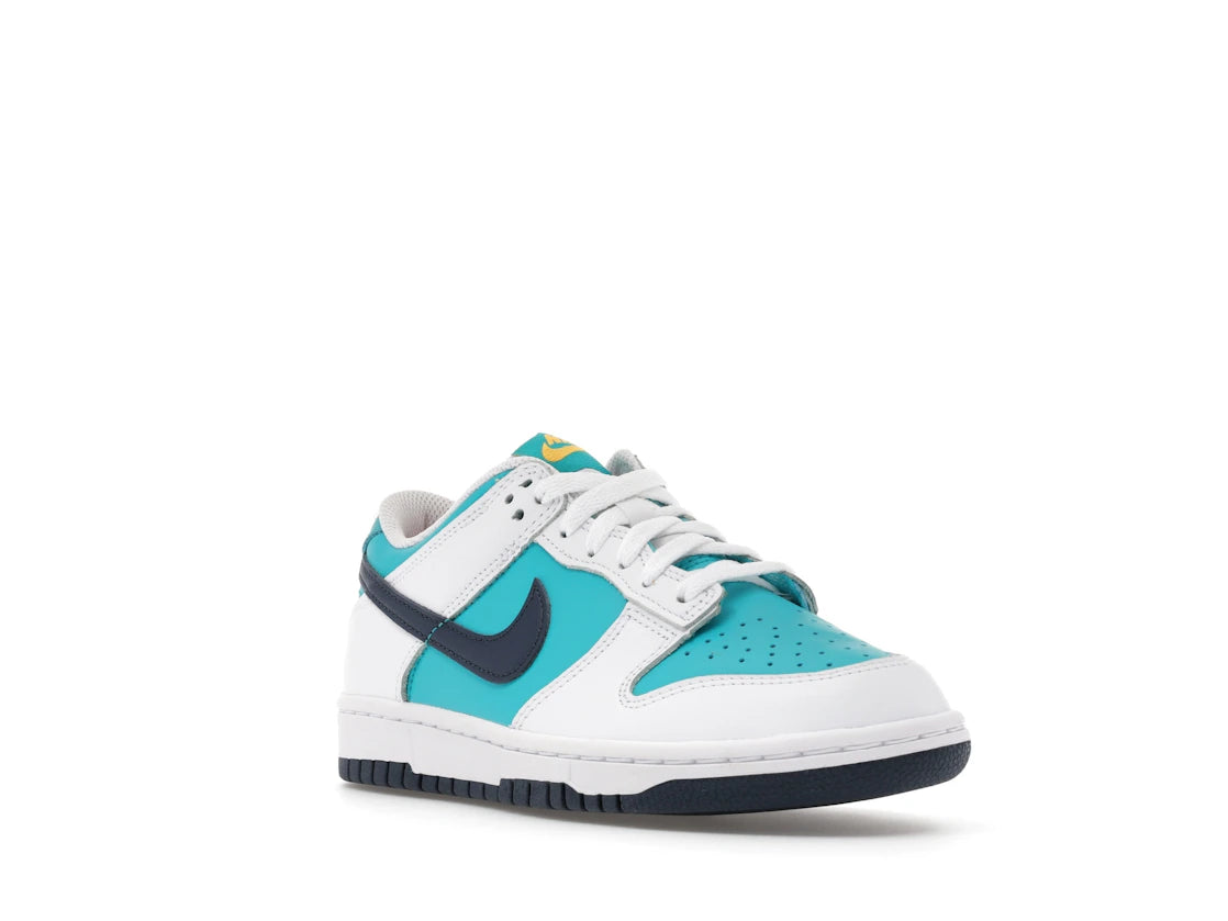 Nike Dunk Low Dusty Cactus Thunder Blue (GS) - vue secondaire A