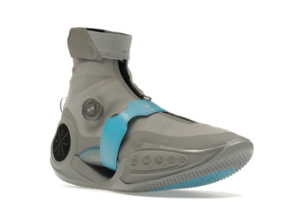 Li-Ning Way of Wade 9 Infinity Grey Boy - vue secondaire A