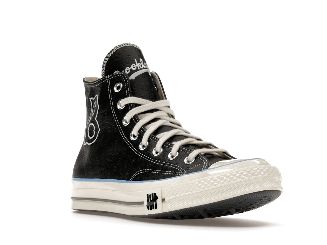 Converse Chuck Taylor All Star Hi Undefeated x Brooklyn Dodgers Ostrich - vue secondaire A