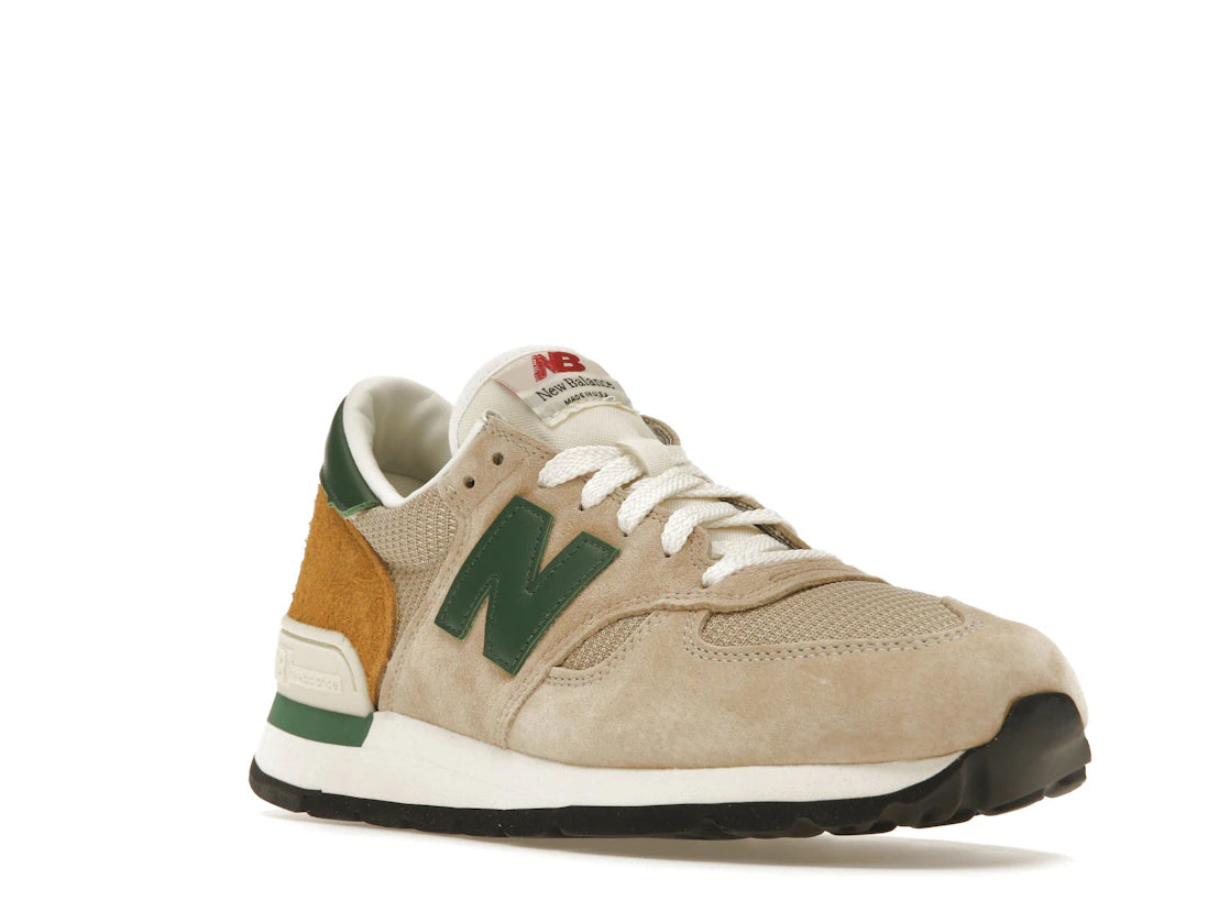 New Balance 990v1 MiUSA Tan Green - vue secondaire A