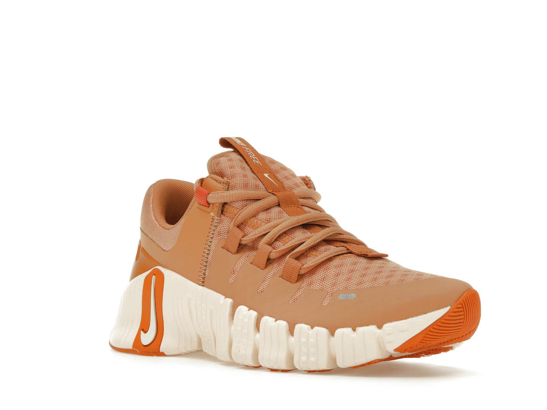 Nike Free Metcon 5 Amber Brown Campfire Orange (Women's) - vue secondaire A