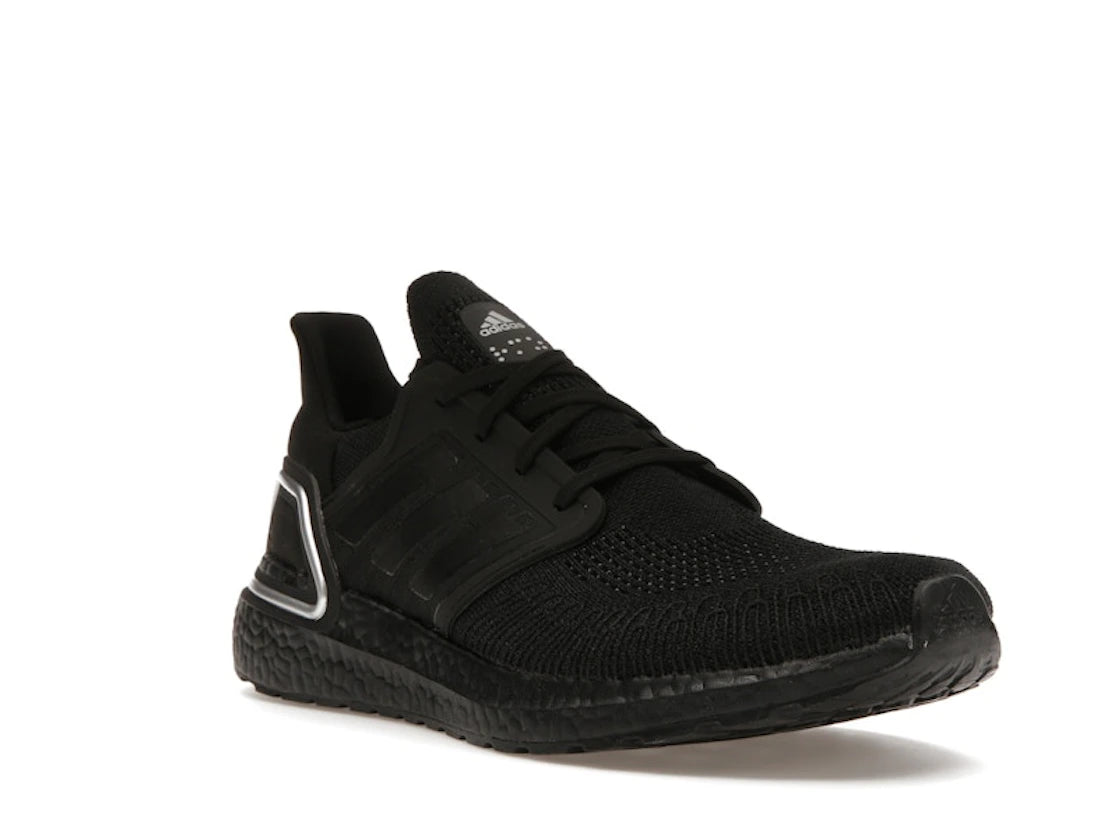 adidas Ultra Boost 20 Core Black Silver Metallic - vue secondaire A