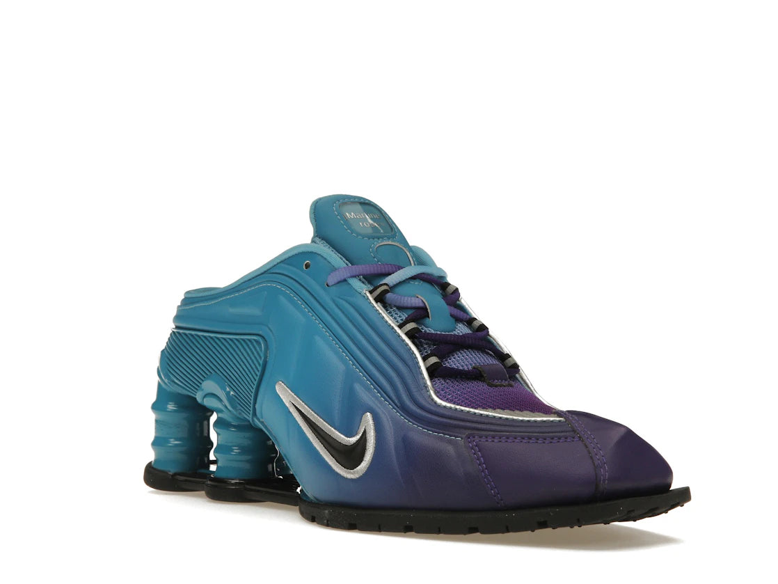 Nike Shox MR4 Mule Martine Rose Scuba Blue - vue secondaire A