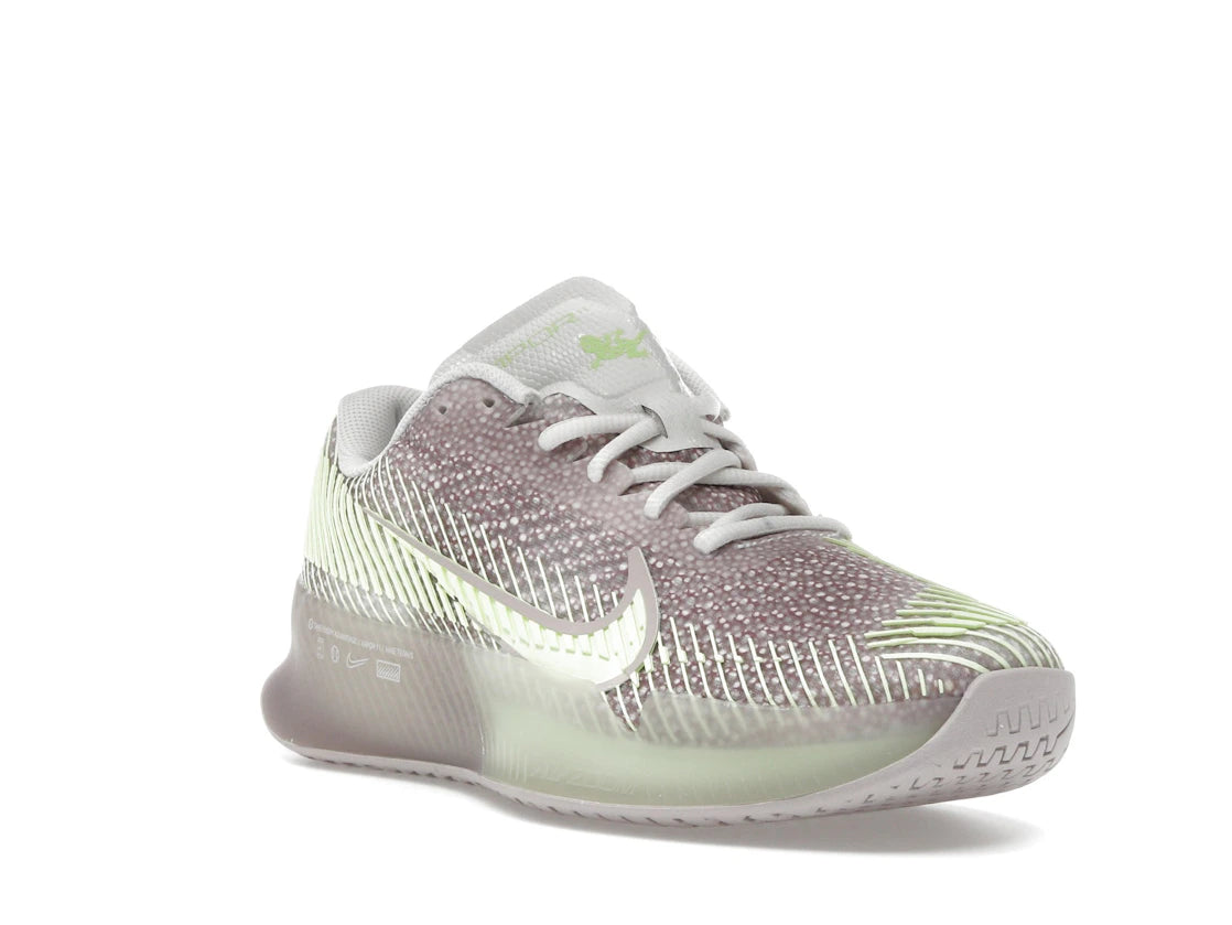 Nike Court Air Zoom Vapor 11 Premium HC Phantom Platinum Violet Barely Volt (Women's) - vue secondaire A