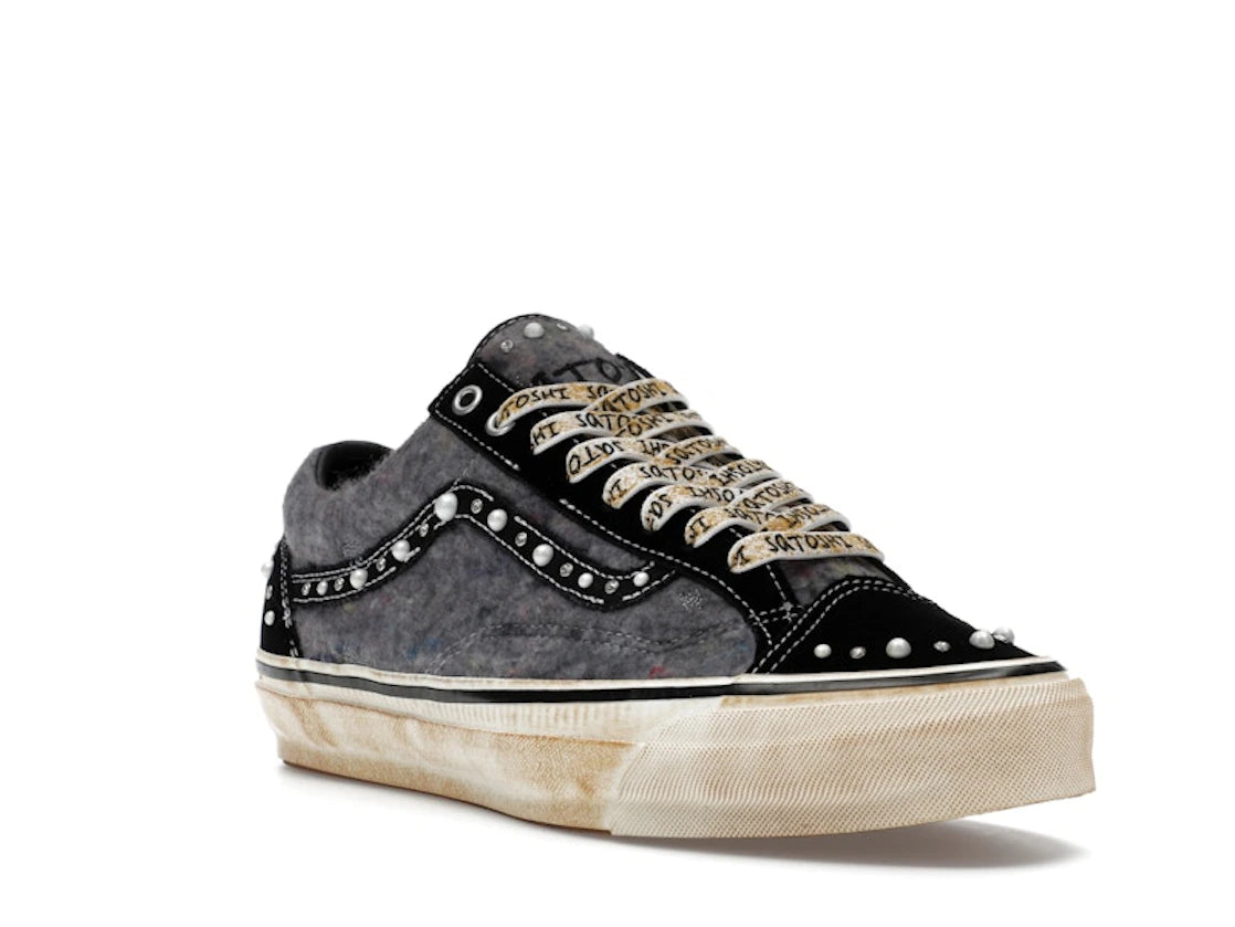 Vans OTW Old Skool Reissue 36 Satoshi Nakamoto Pearlized Speckled Moving Blanket Grey - vue secondaire A