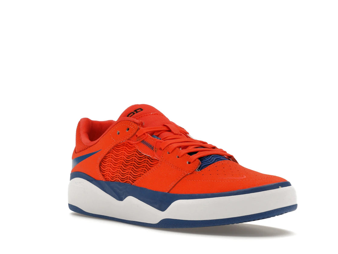Nike SB Ishod Wair Orange Blue Jay - vue secondaire A