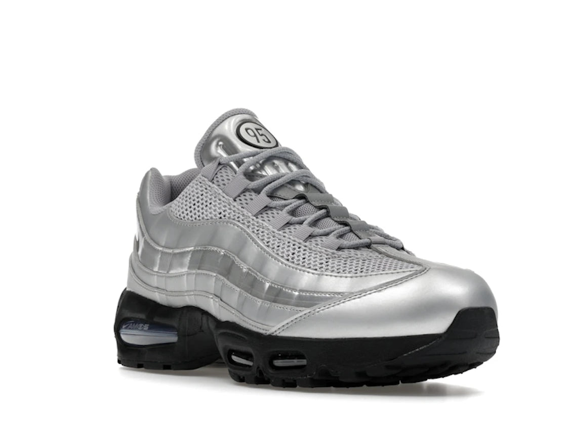 Nike Air Max 95 SE Big Bubble Total 90 Metallic Silver - vue secondaire A