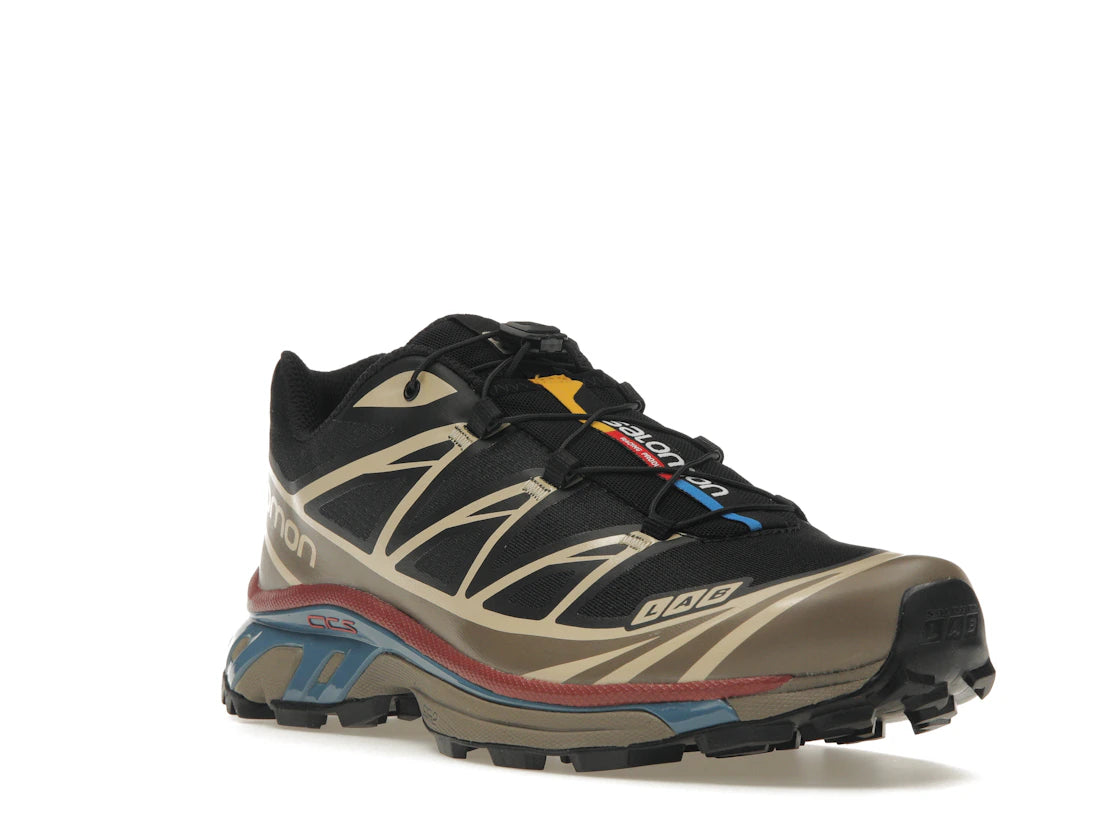 Salomon XT-6 Black Cow Hide - vue secondaire A