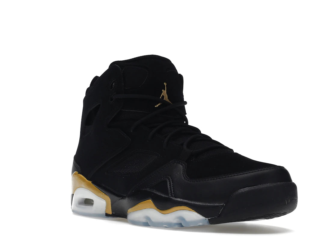 Jordan Flight Club 91 Black Metallic Gold (2021) - vue secondaire A