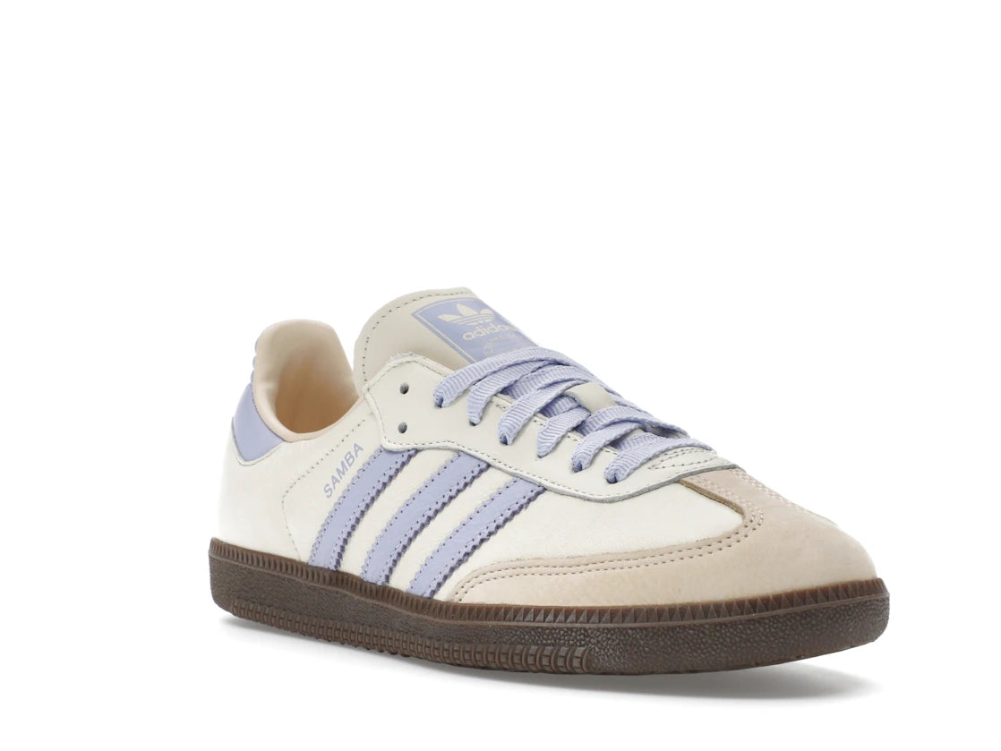 adidas Samba OG Cream White Violet (Women's) - vue secondaire A