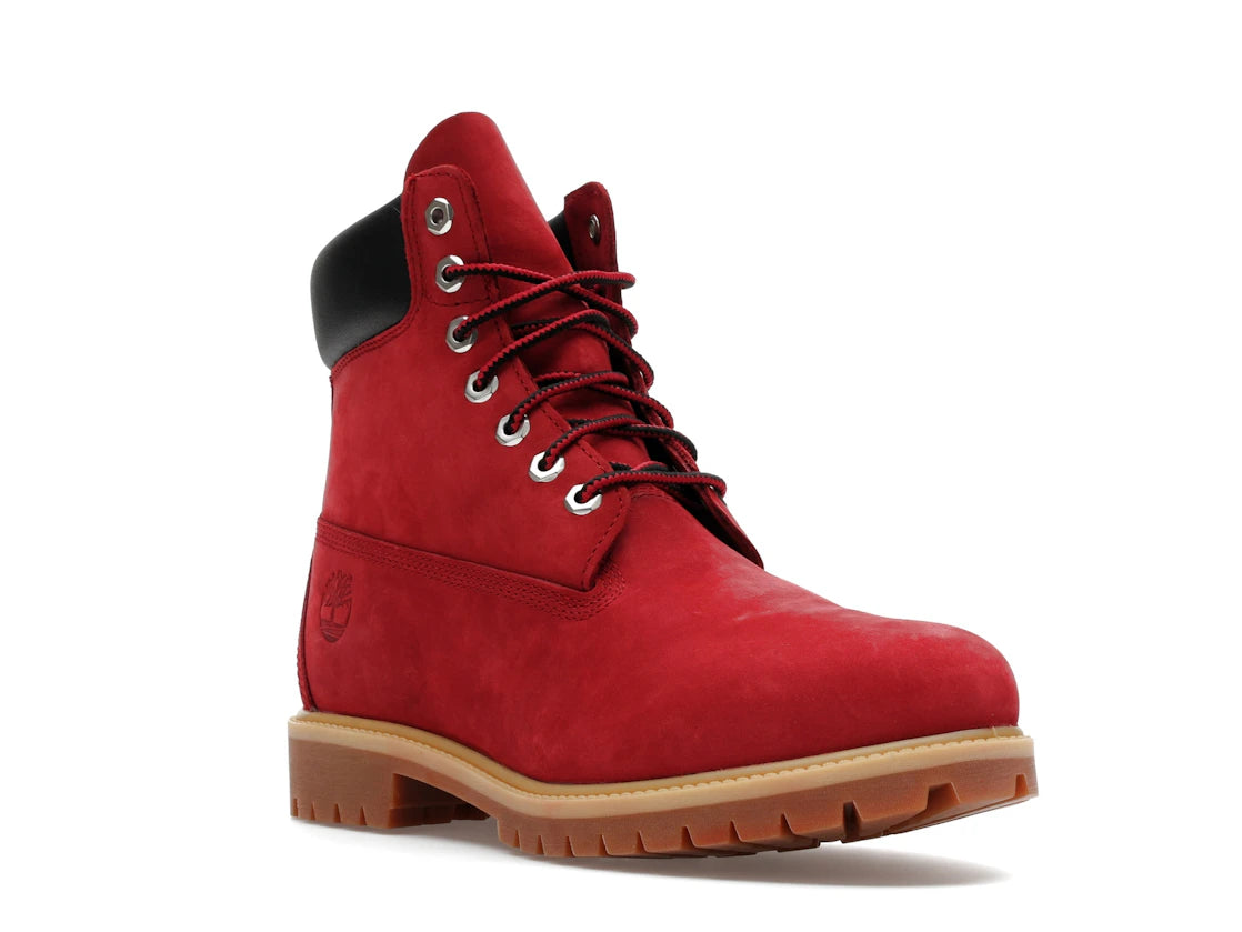 Timberland 6" Premium Waterproof Boot Dark Red Nubuck - vue secondaire A