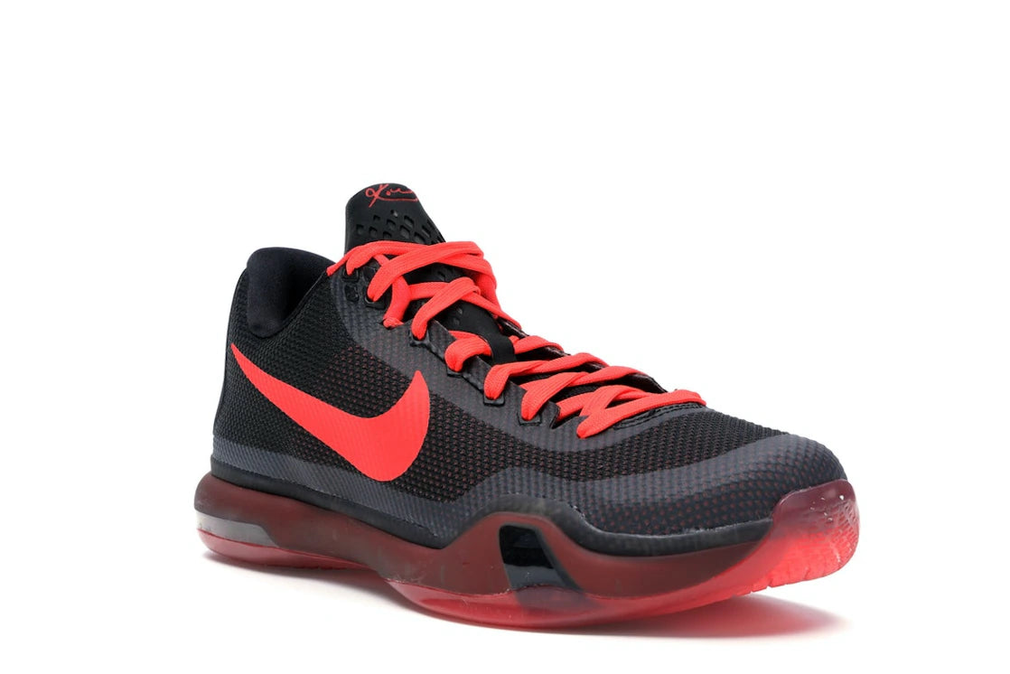 Nike Kobe 10 Bright Crimson - vue secondaire A