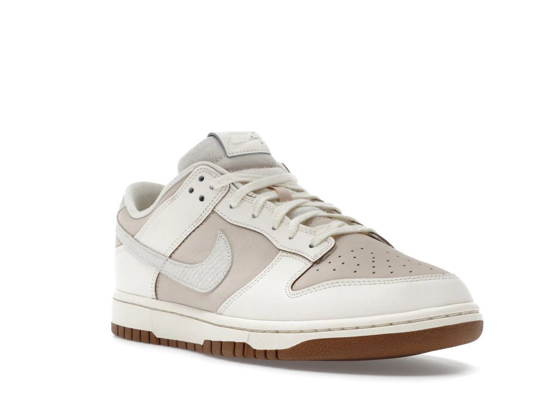 Nike Dunk Low Retro Pearl White Pale Ivory Light British Tan Sail - vue secondaire A