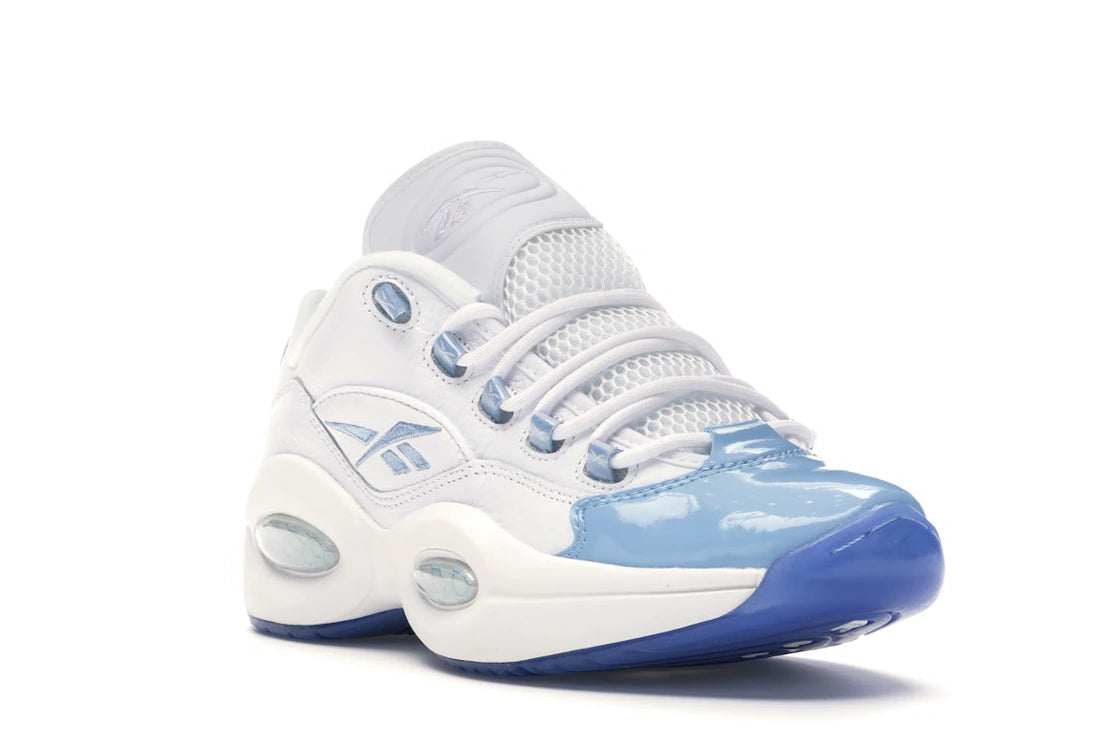 Reebok Question Low Patent Toe Carolina Blue - vue secondaire A