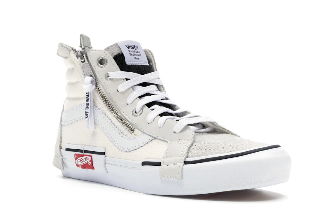 Vans Sk8-Hi Deconstructed Marshmallow - vue secondaire A