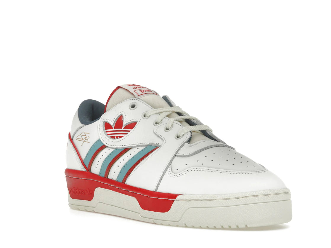 adidas Epi Pro Low White Preloved Blue Red - vue secondaire A