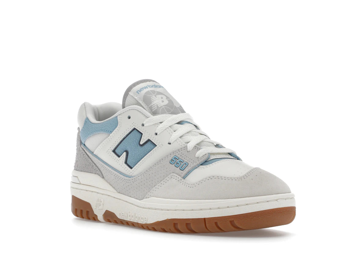 New Balance 550 White University Blue Grey Gum - vue secondaire A
