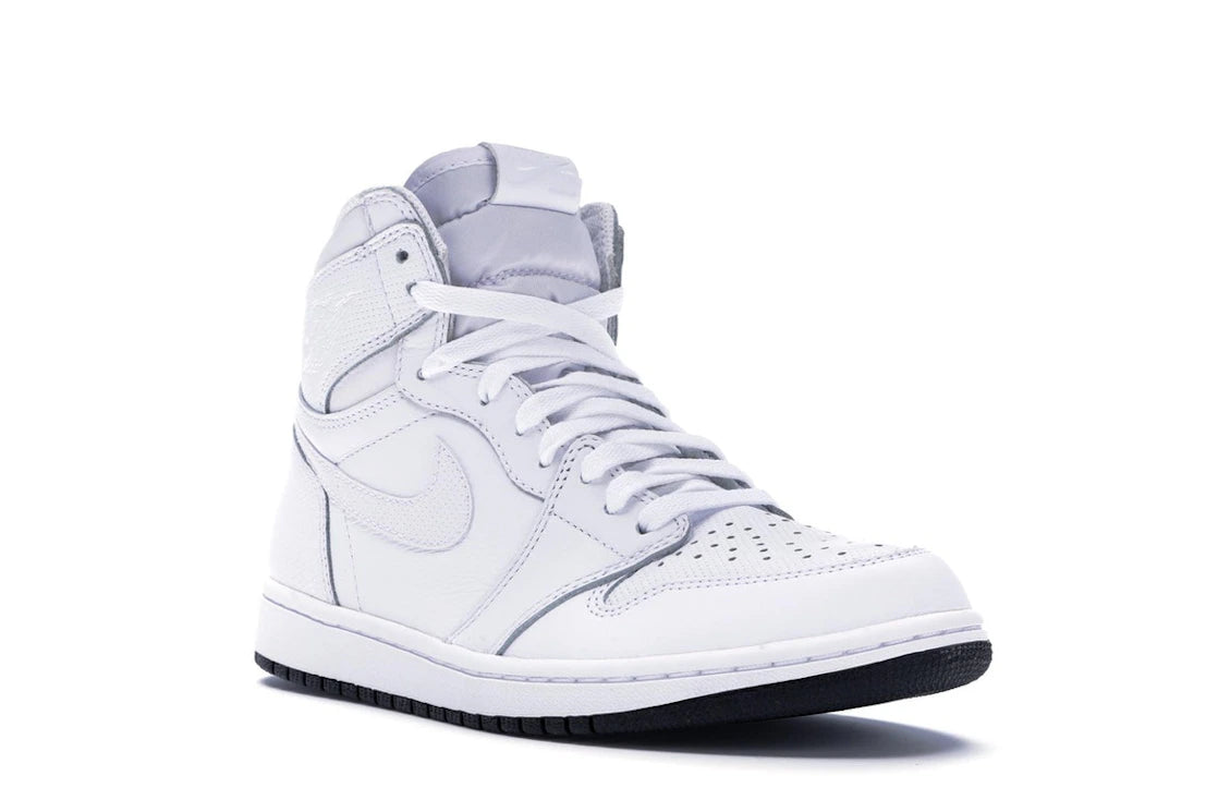 Jordan 1 Retro White Perforated - vue secondaire A