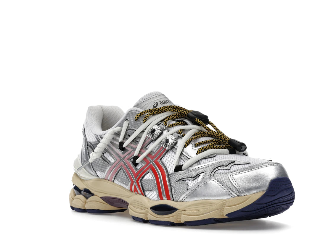 ASICS Gel-Cumulus 16 TOGA White Red Pure Silver - vue secondaire A