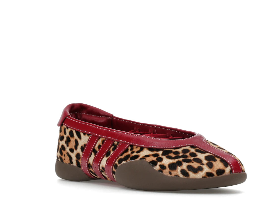 adidas Taekwondo Mei Ballet Leopard Print Team Victory Red (Women's) - vue secondaire A