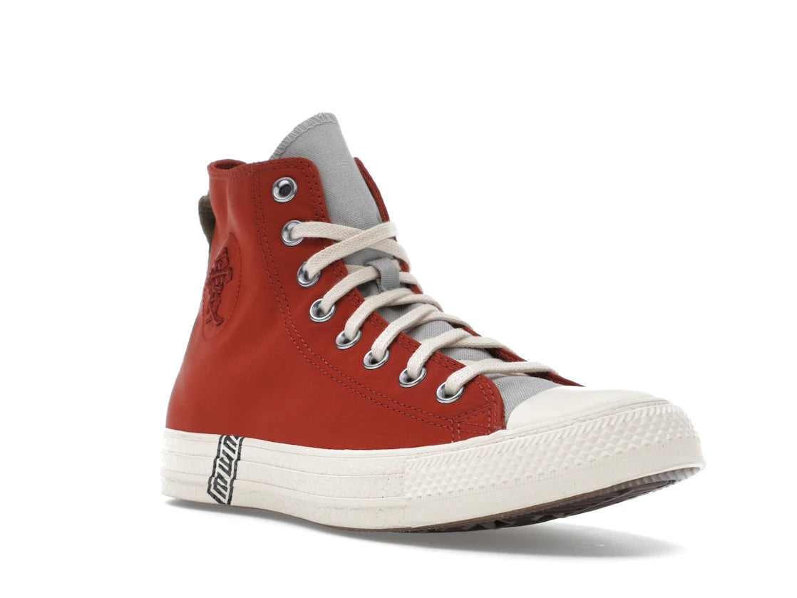 Converse Chuck Taylor All Star Hi Naruto Ritual Red - vue secondaire A