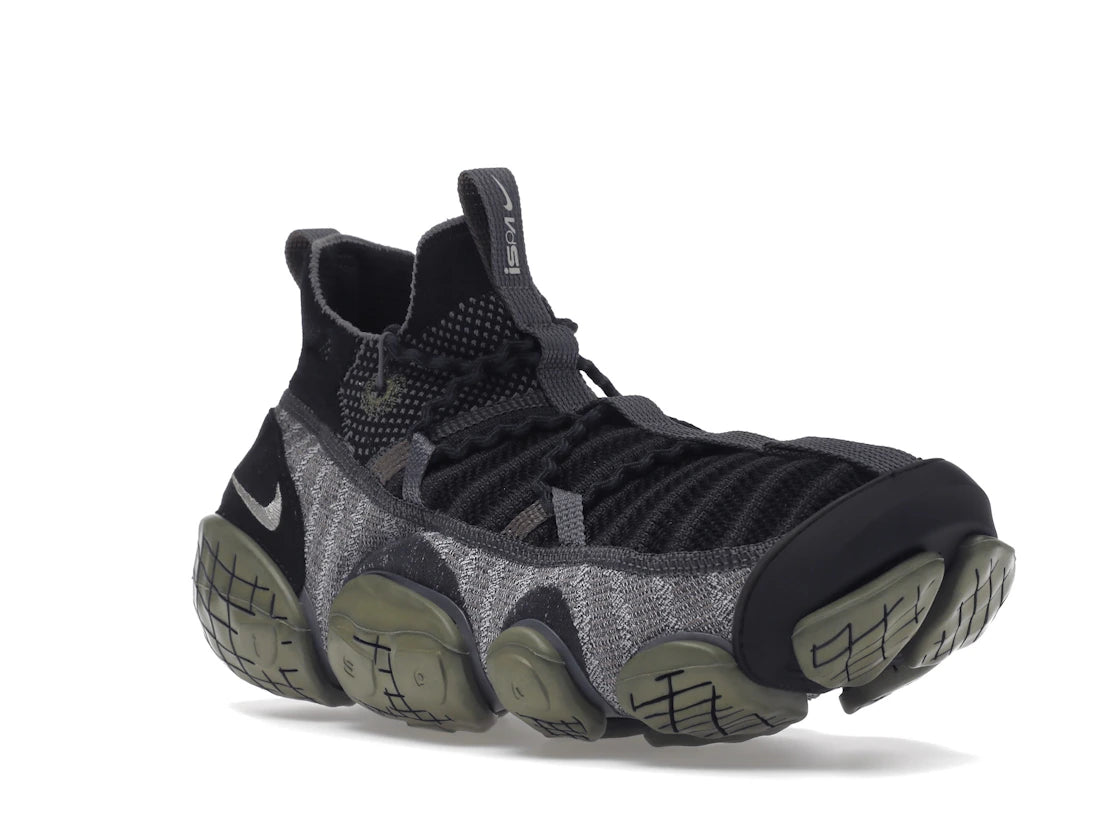 Nike ISPA Link Black Medium Olive - vue secondaire A