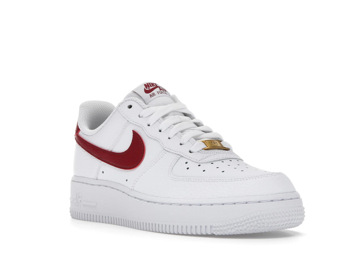 Nike Air Force 1 Low White Team Red - vue secondaire A