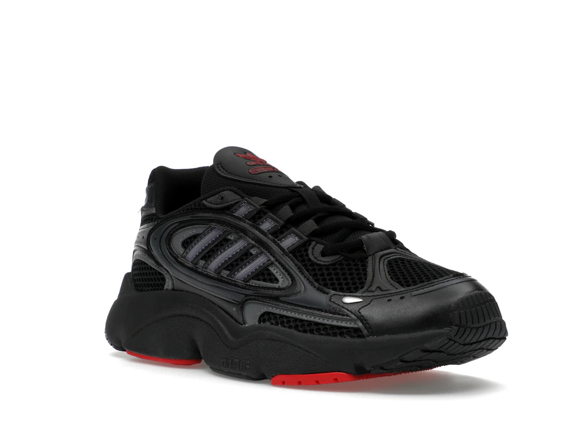 adidas Ozmillen Core Black Grey Better Scarlet - vue secondaire A