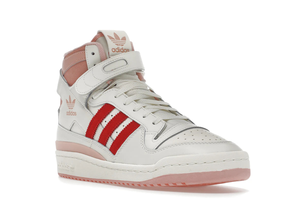 adidas Forum 84 Hi Off White Pink Red - vue secondaire A