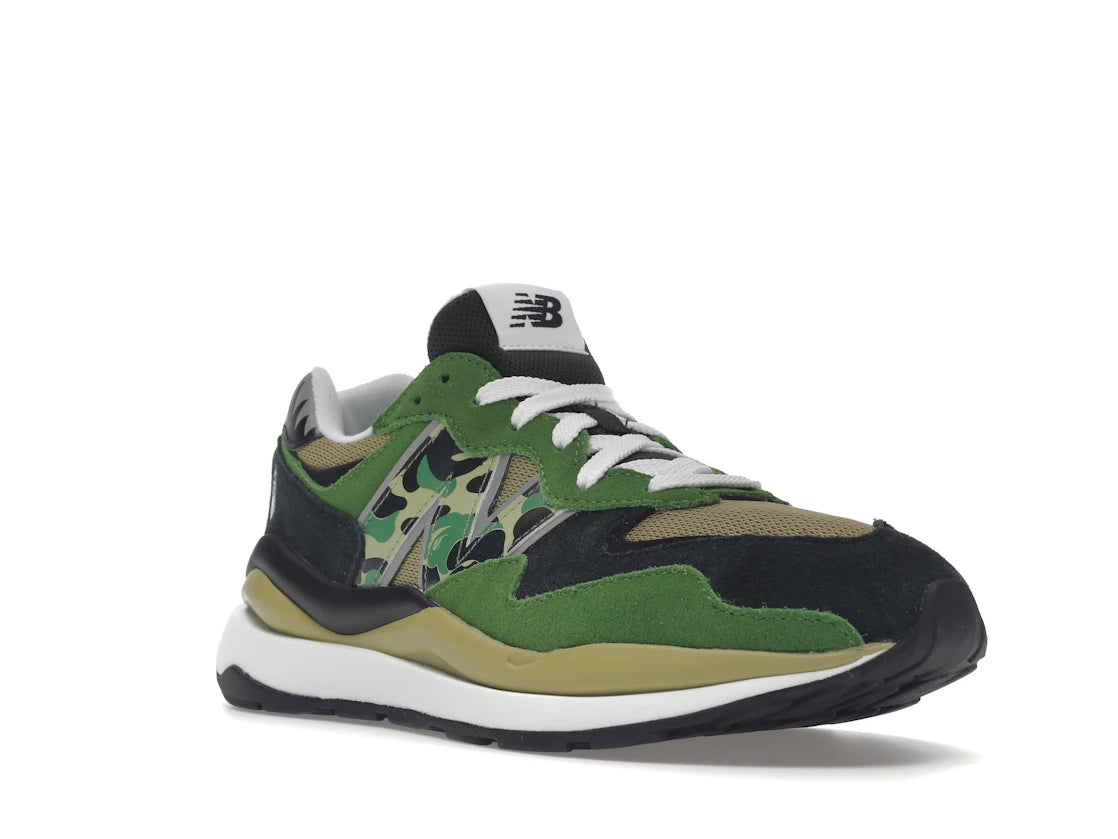 New Balance 57/40 BAPE Green - vue secondaire A