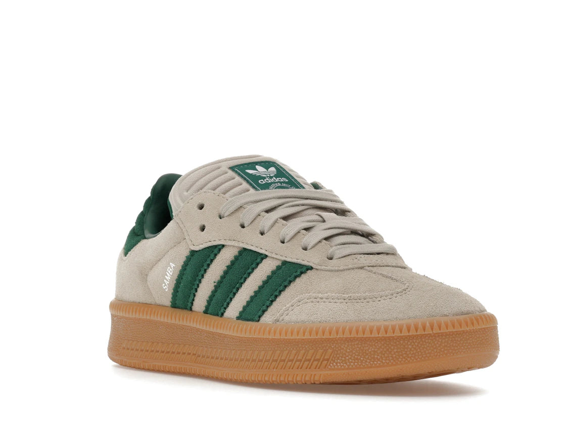 adidas Samba XLG Putty Grey Collegiate Green (GS) - vue secondaire A