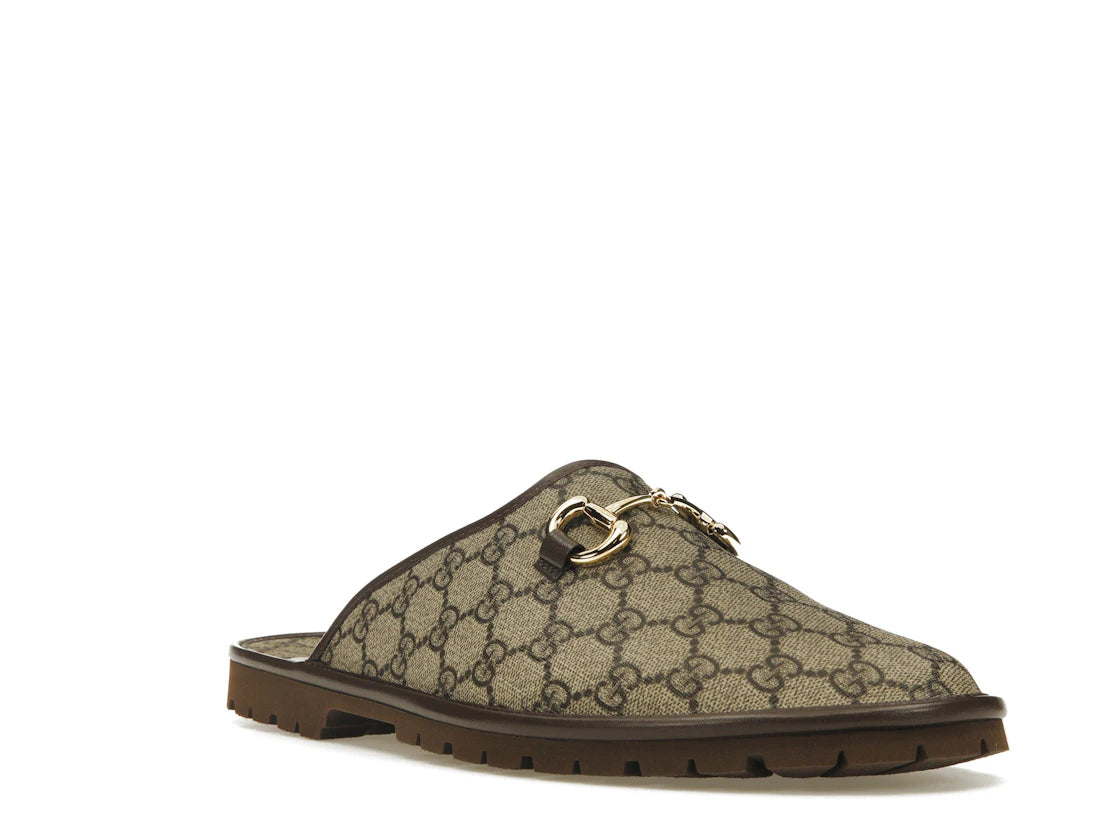 Gucci GG Slipper Beige Canvas - vue secondaire A