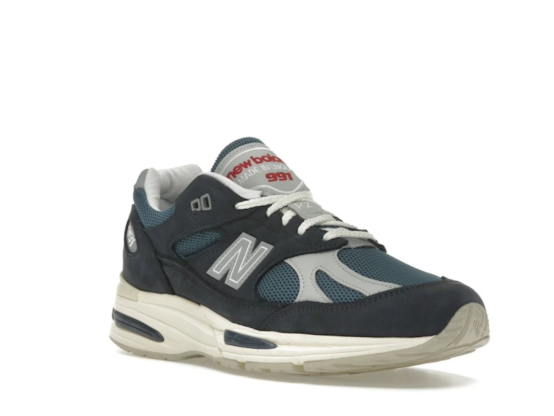 New Balance 991v2 MiUK Vintage Navy - vue secondaire A