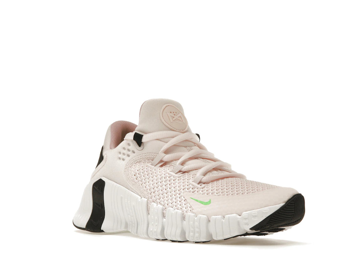 Nike Free Metcon 4 Light Soft Pink White Black Green Strike (Women's) - vue secondaire A