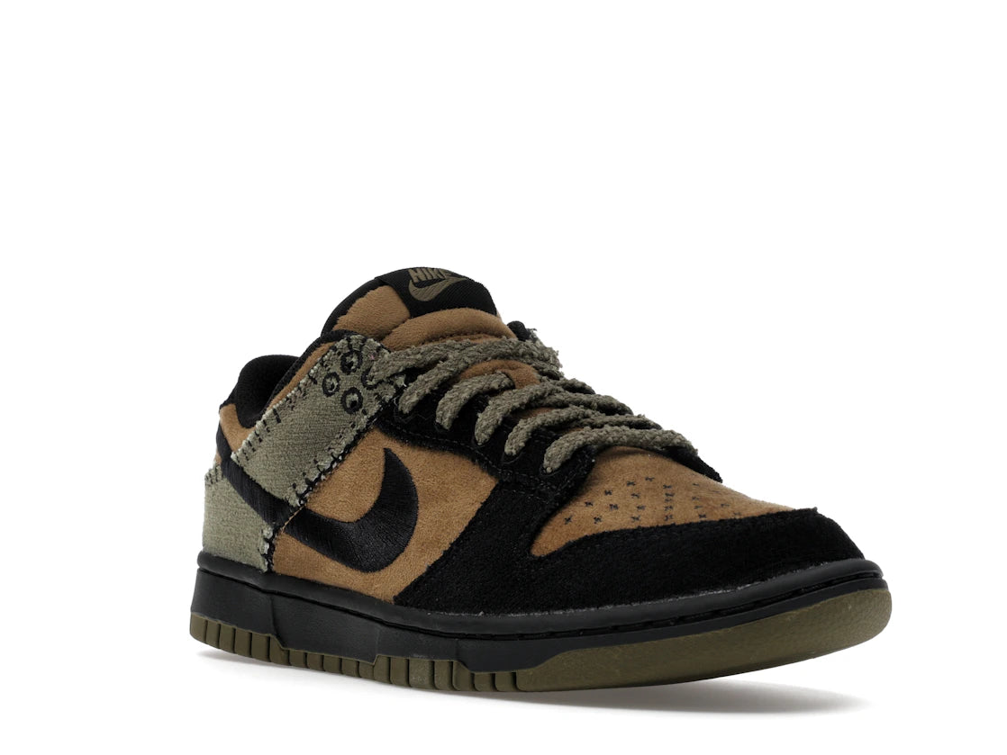 Nike Dunk Low Retro Camo Olive - vue secondaire A