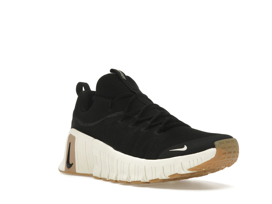 Nike Free Metcon 6 Black Gum Light Brown - vue secondaire A