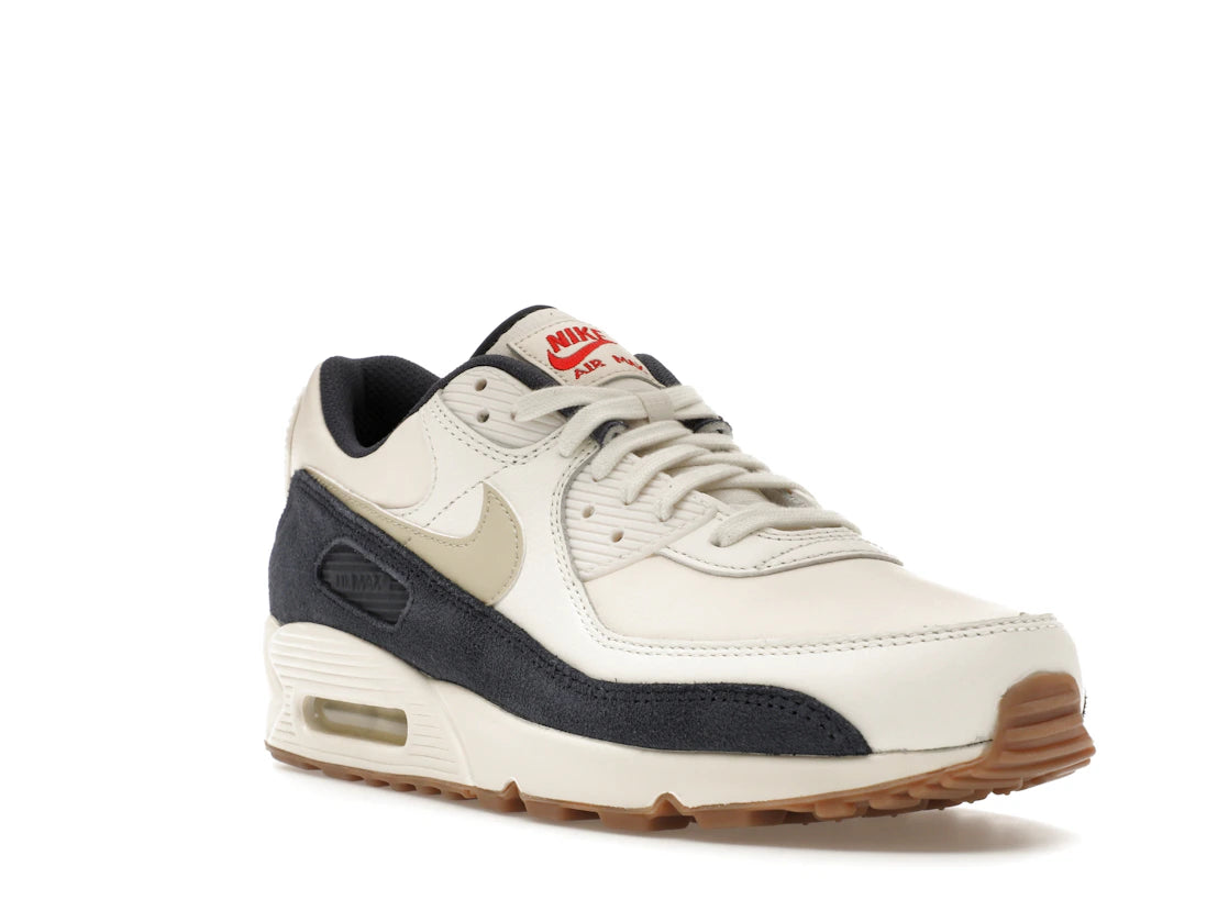 Nike Air Max 90 Rare Air Pale Ivory Thunder Blue - vue secondaire A