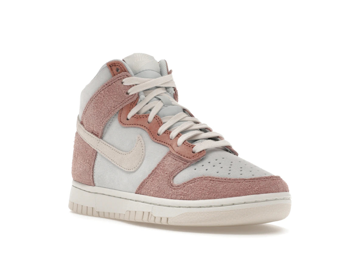 Nike Dunk High Fossil Rose - vue secondaire A