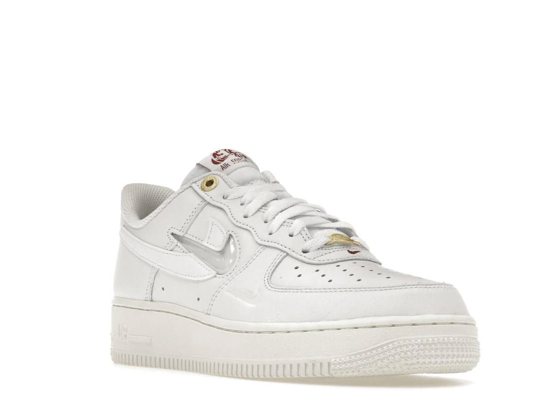 Nike Air Force 1 Low '07 Premium History Of Logos White Sail (Women's) - vue secondaire A