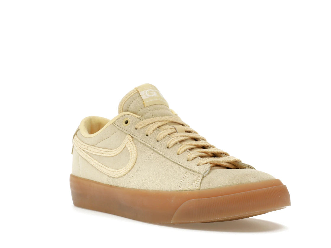 Nike SB Blazer Low Pro GT Pale Vanilla Gum - vue secondaire A
