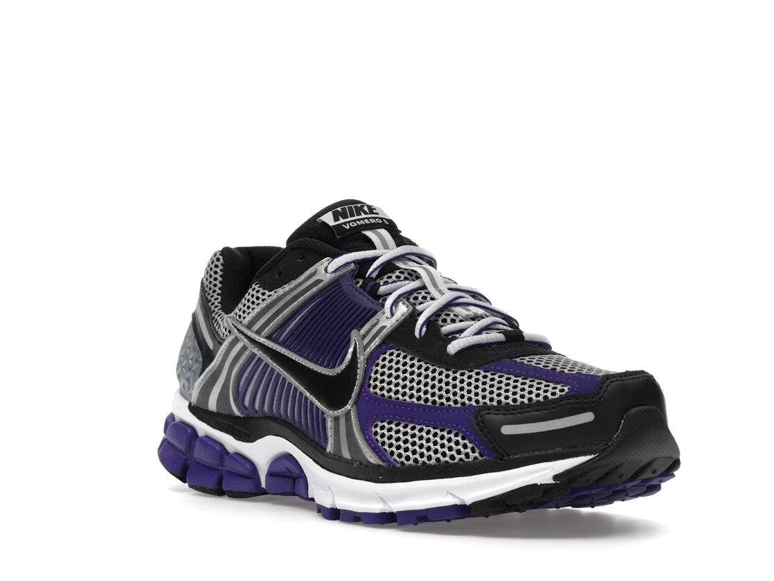 Nike Zoom Vomero 5 Metallic Silver Court Purple - vue secondaire A