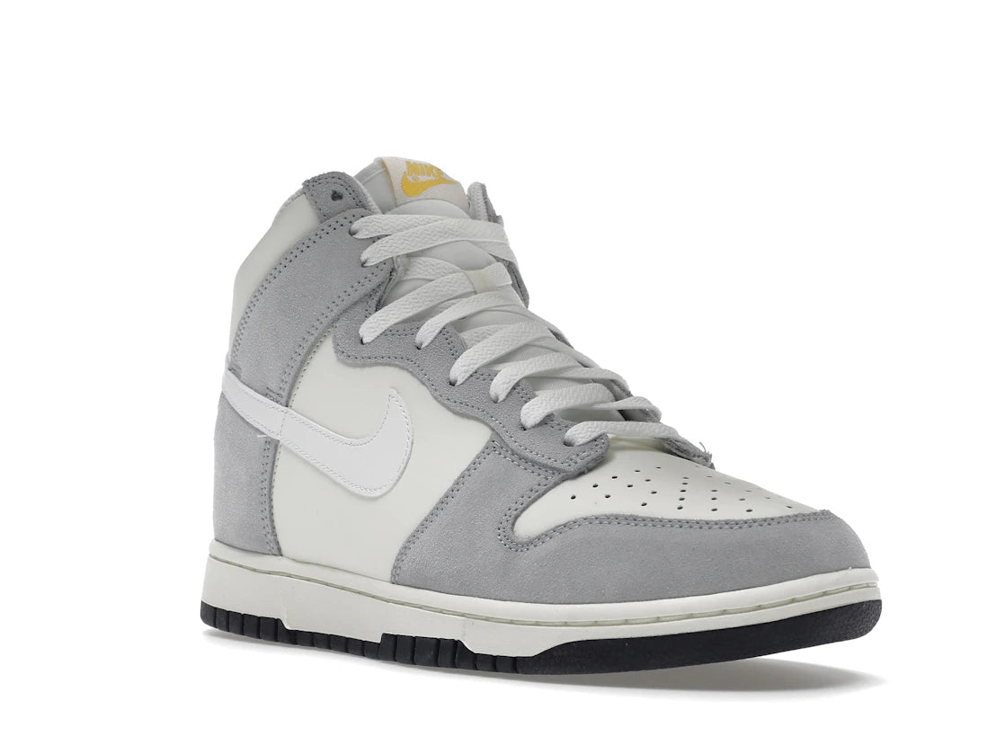 Nike Dunk High Retro Sail Pure Platinum Black White - vue secondaire A