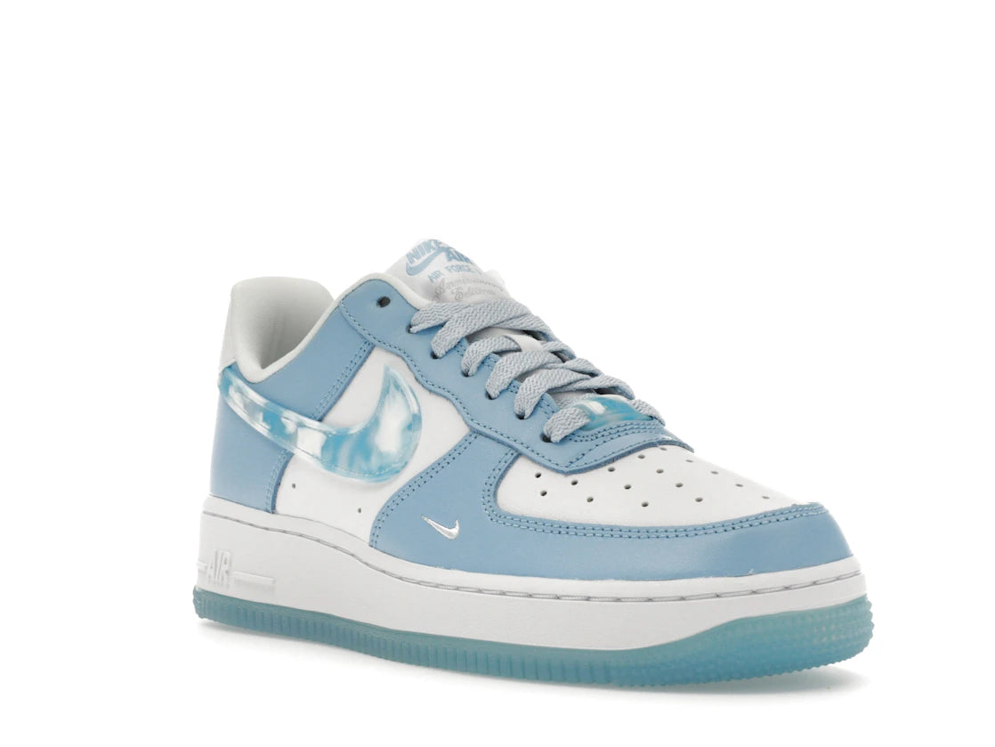 Nike Air Force 1 Low Nail Art White Blue (Women's) - vue secondaire A