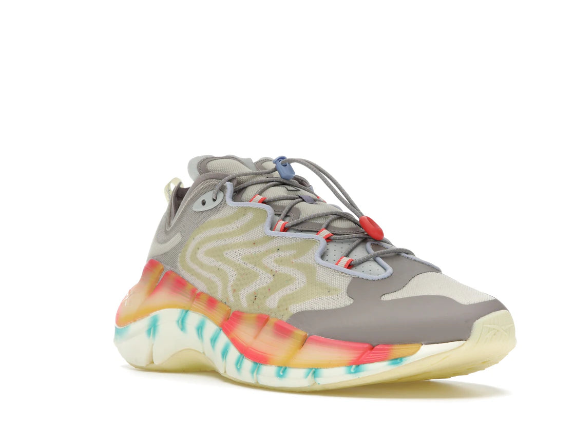 Reebok Zig Kinetica II Brain Dead Paper Lemon Glow - vue secondaire A