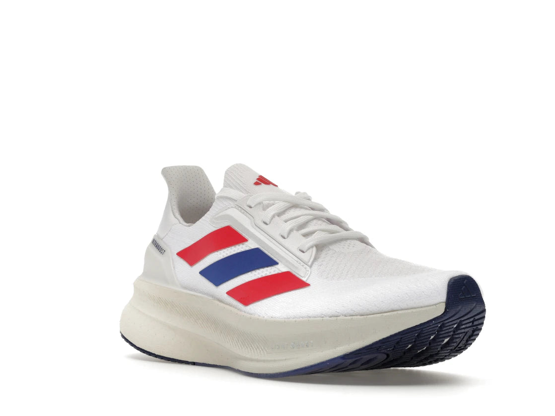adidas Ultra Boost 5X Cloud White Royal Blue Pure Ruby - vue secondaire A