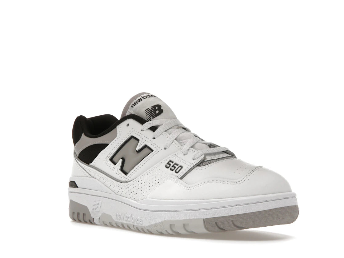 New Balance 550 White Concrete Black - vue secondaire A