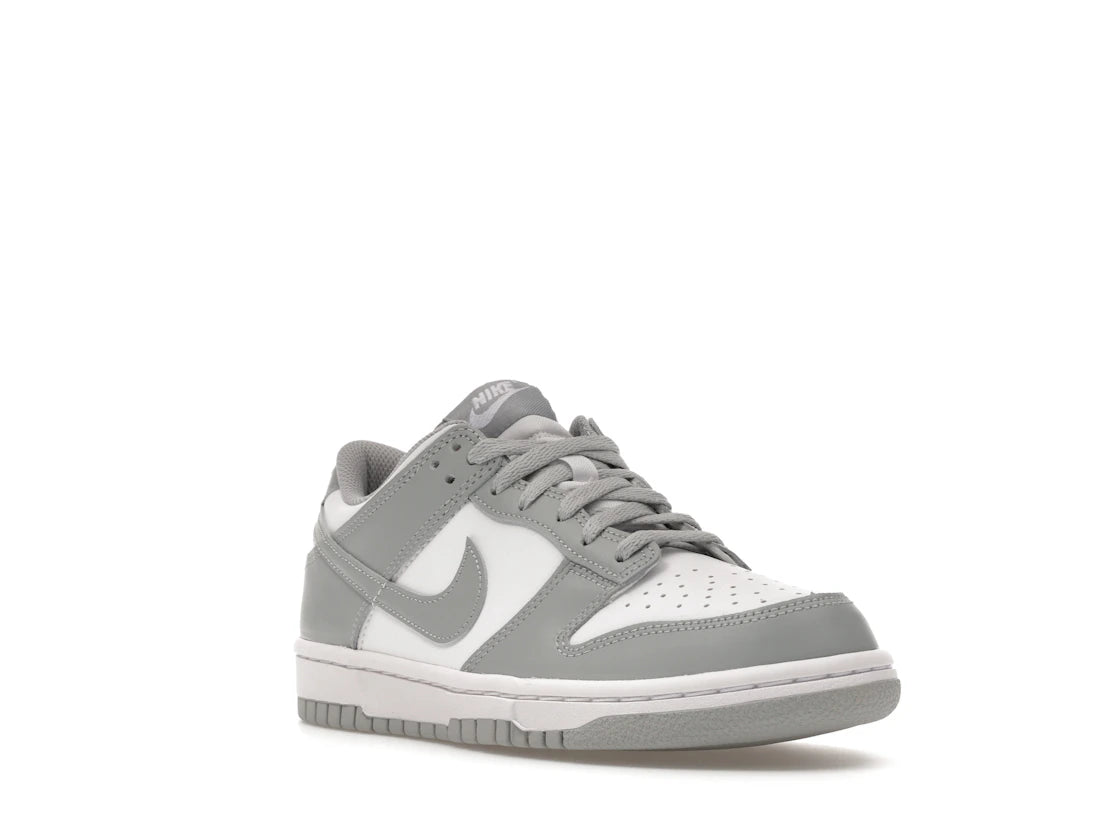 Nike Dunk Low White Light Smoke Grey (GS) - vue secondaire A