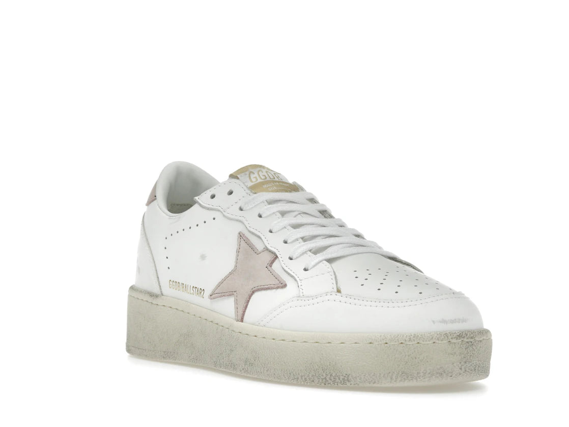 Golden Goose Ball Star 2 White Pink (Women's) - vue secondaire A