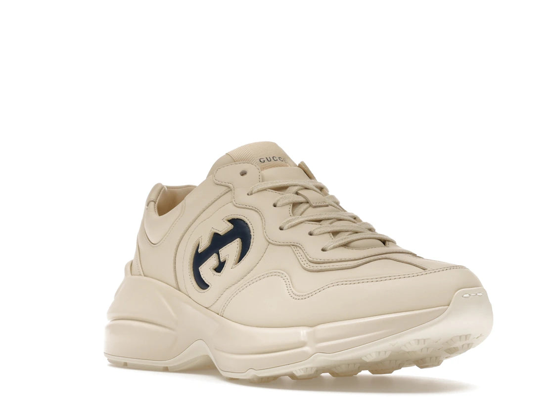 Gucci Rhyton Interlocking G Ivory Blue - vue secondaire A