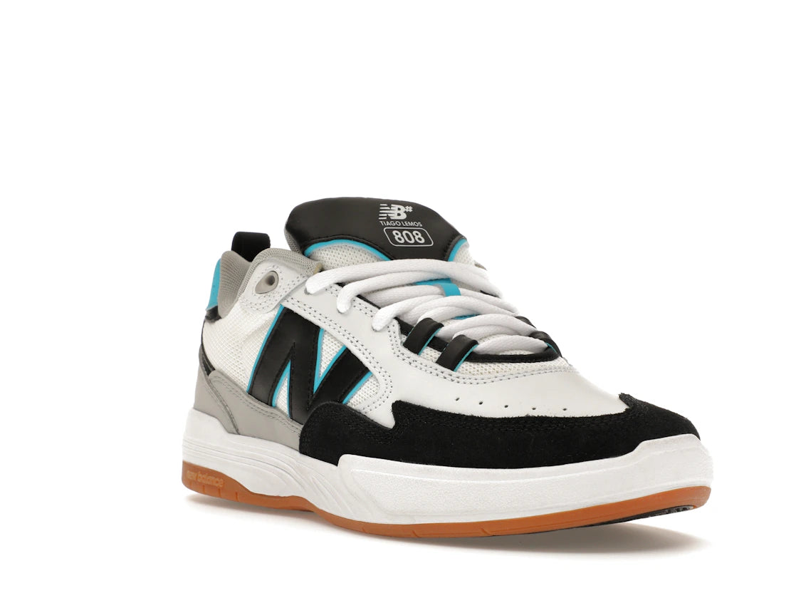 New Balance Numeric 808 Tiago Lemos White Aqua Gum - vue secondaire A